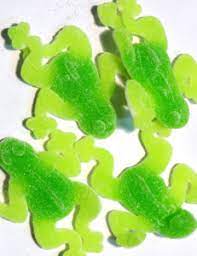 FINI žáby XXL gumové - celé balení 28ks (1kg)