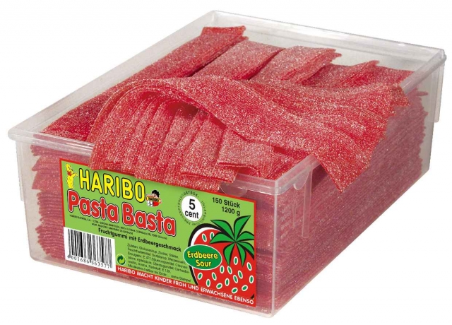 Kyselé pásky Haribo