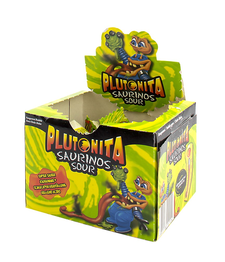 Žvýkačky Plutonita Saurinos Sour