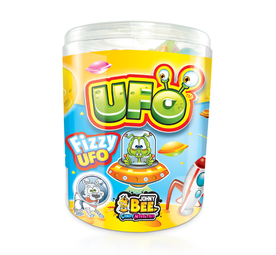 UFO oplatky s kyselým práškem - celé balení 300ks