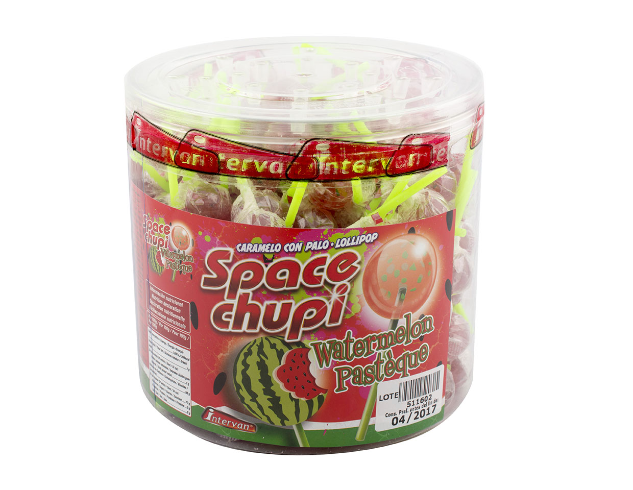 Lízátka - Space chupi meloun