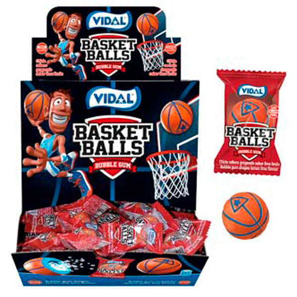 Žvýkačky Basketbalové míčky