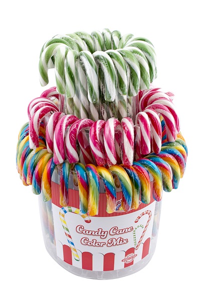 Lízátko hůlka 12g Candy Canes Color Mix