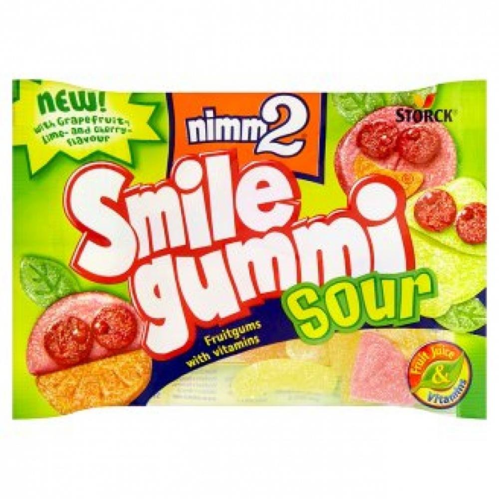 Nimm2 Smile gummi sour 100g