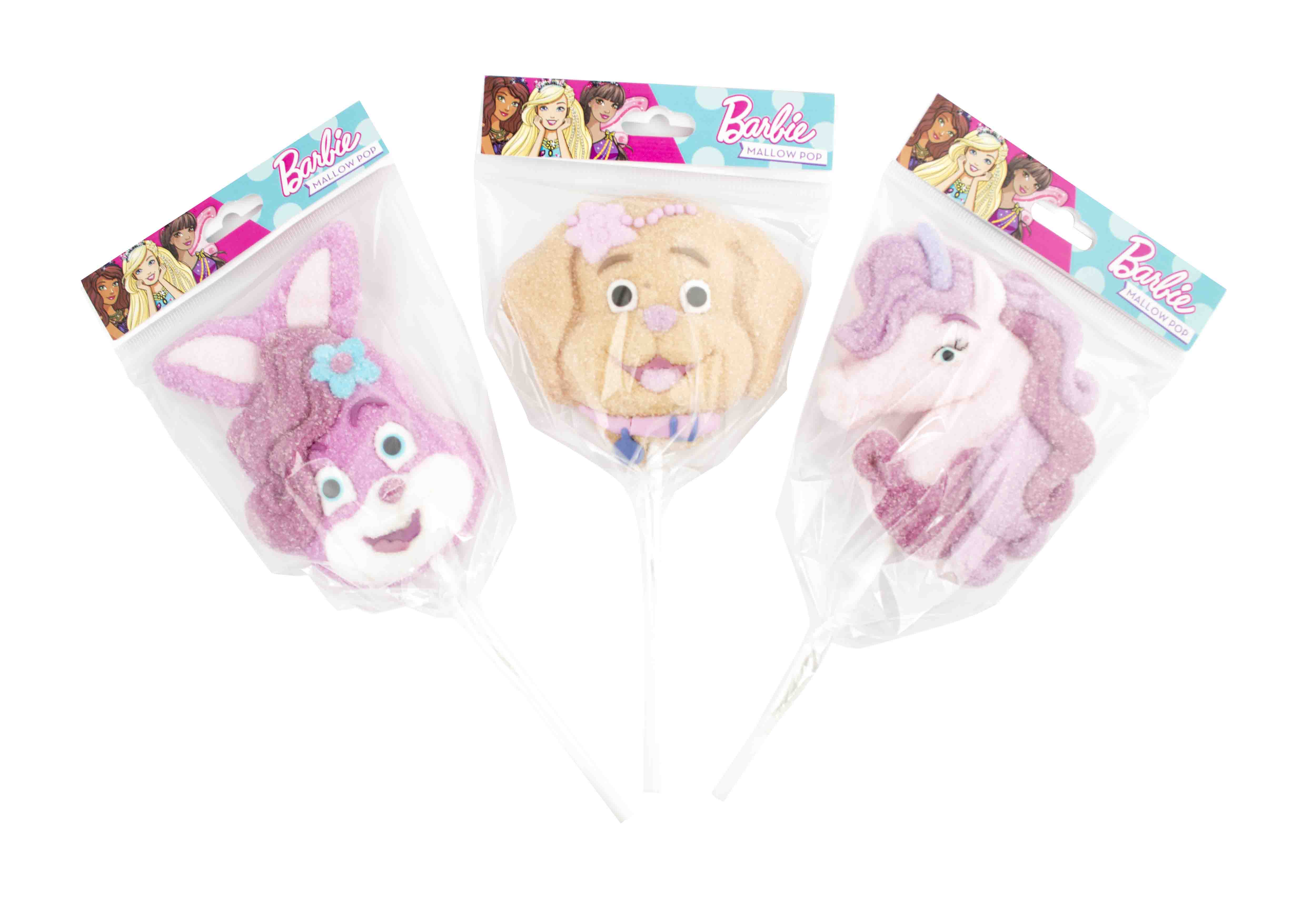 Barbie Marshmallow lízátka 35g
