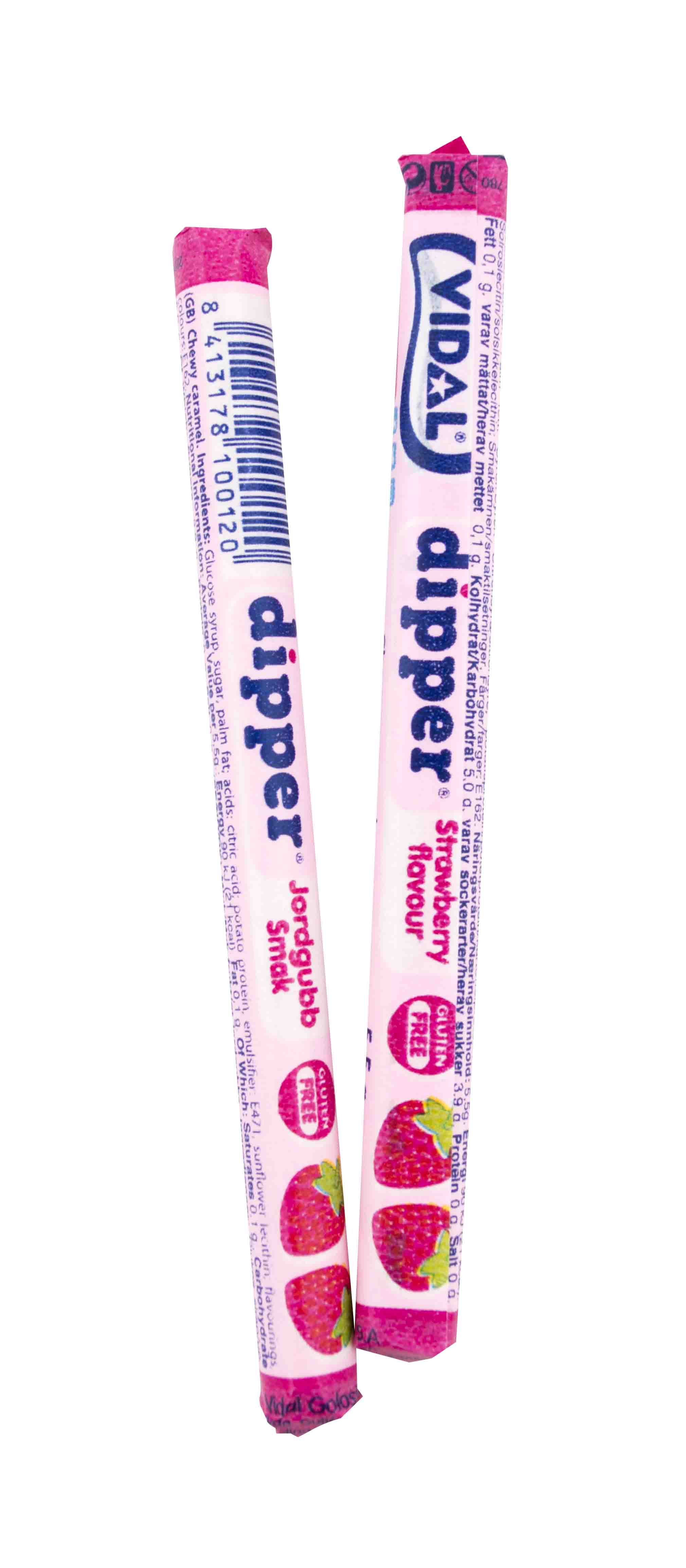 Žvýkačky - tyčinky DIPPER jahoda 5,5g