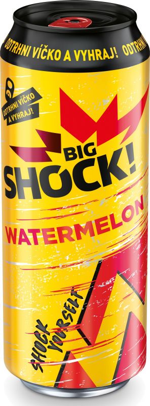 Big Shock! energy drink Watermelon 500ml