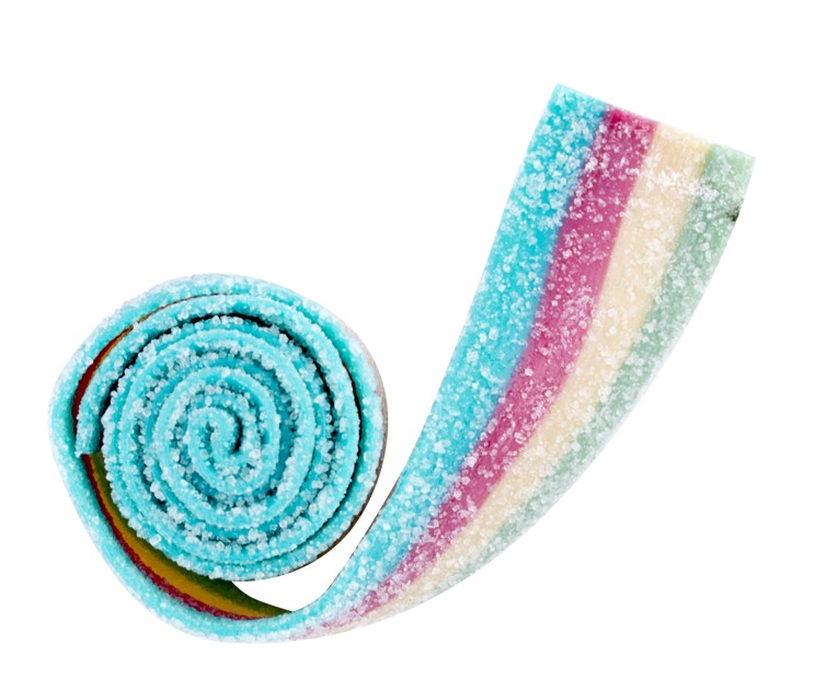 Kyselé pásky Sour Fun tutti-frutti balené 20g