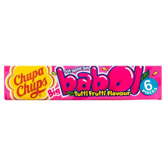 Žvýkačka Chupa Chups Big Babol 27,6g Tutti Frutti
