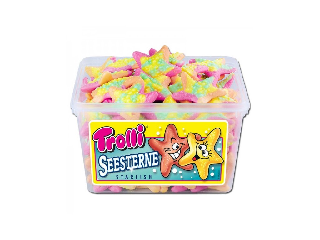 TROLLI – želé hvězdice 13g