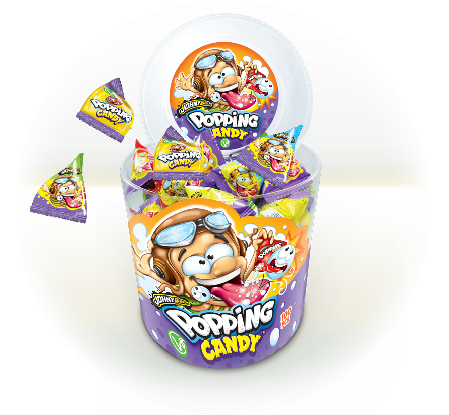JB POPPING CANDY kyselý práskací prášek mini 3g