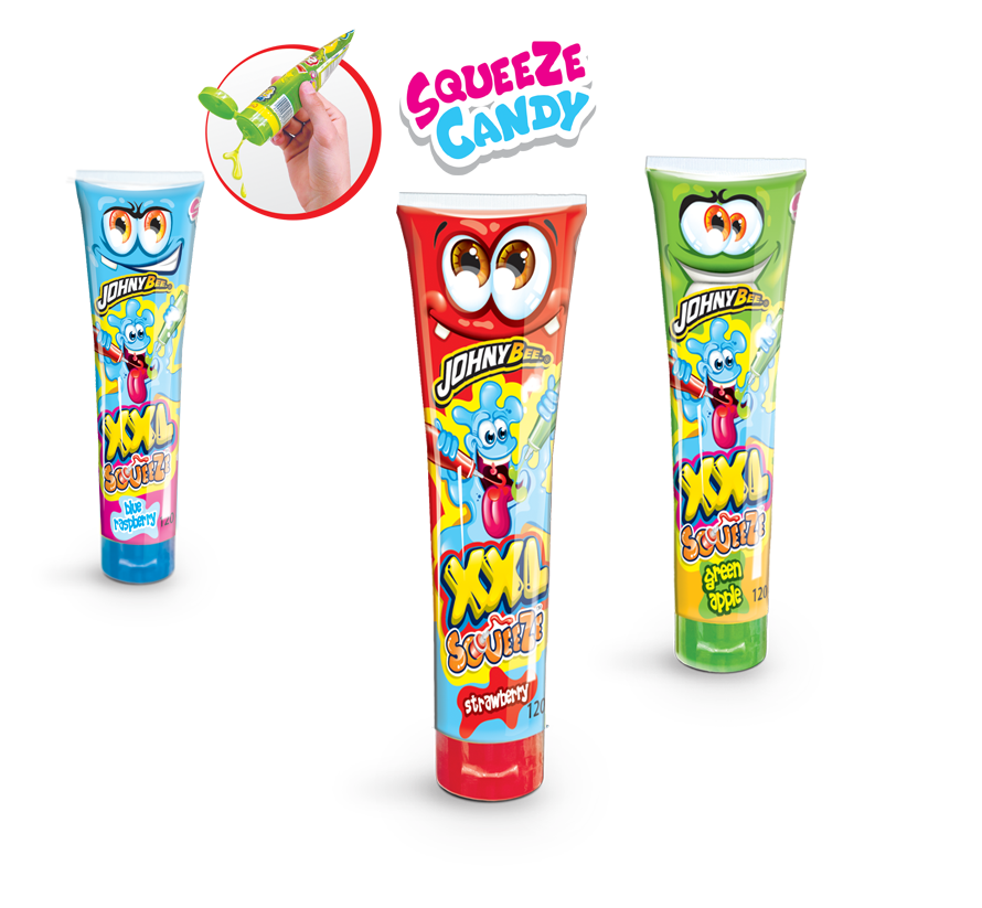 JB XXL SQUEEZE GEL – maxi ovocný gel v tubě 120g