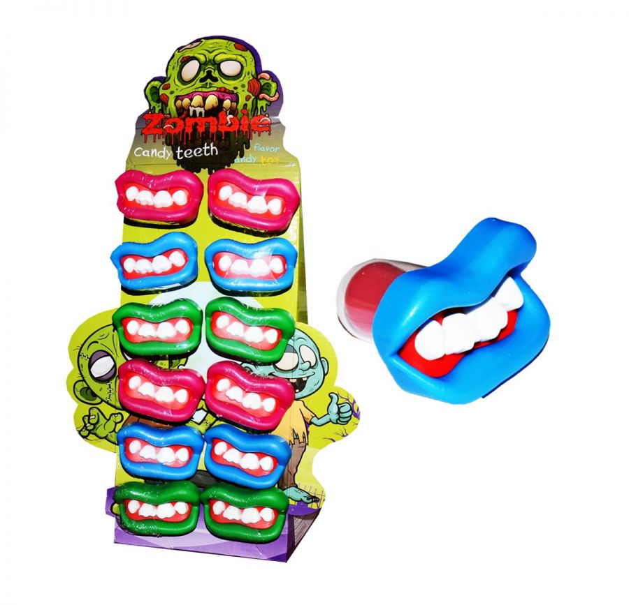 Lízátko ZOMBIE KISS zuby 15g