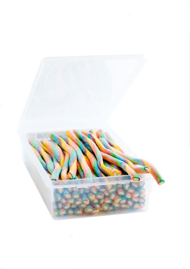 Pendreky DAMEL MAXI - Duhové multicolor kyselé 21g (celé balení 75ks)