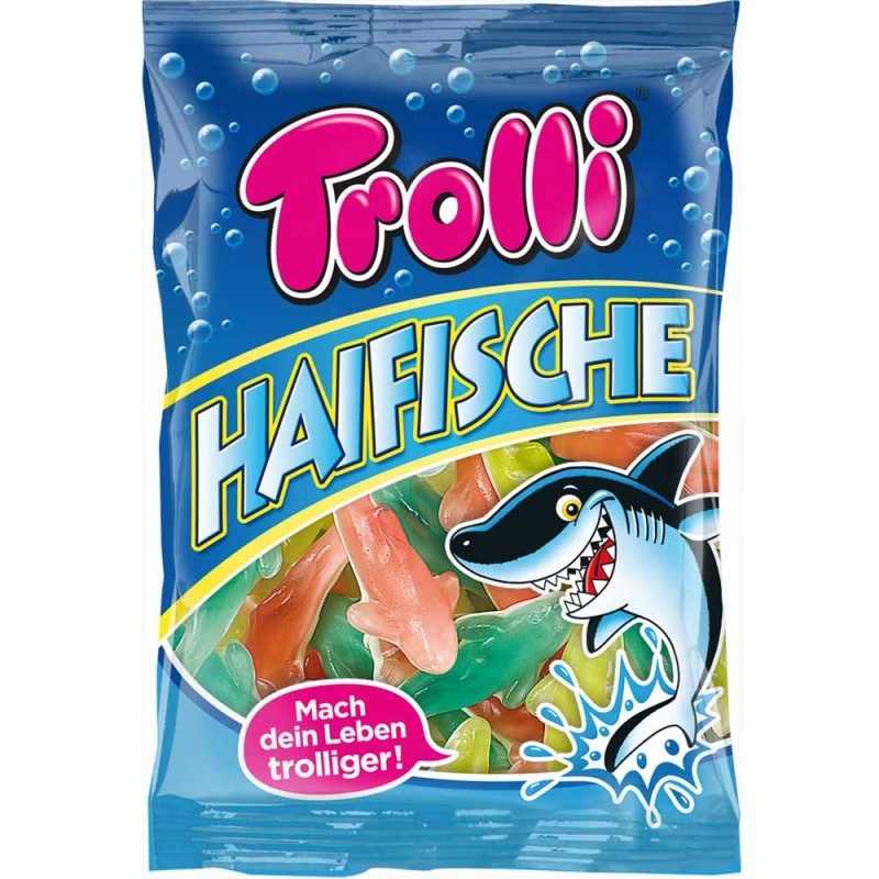 Trolli želatinoví žraloci - sáček 200g