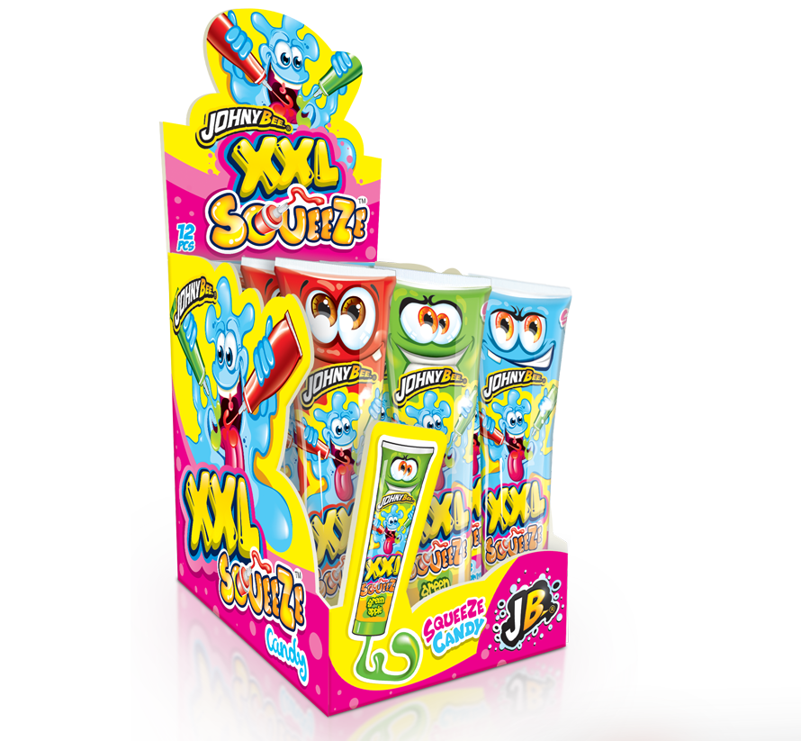 JB XXL SQUEEZE GEL – maxi ovocný gel v tubě 120g