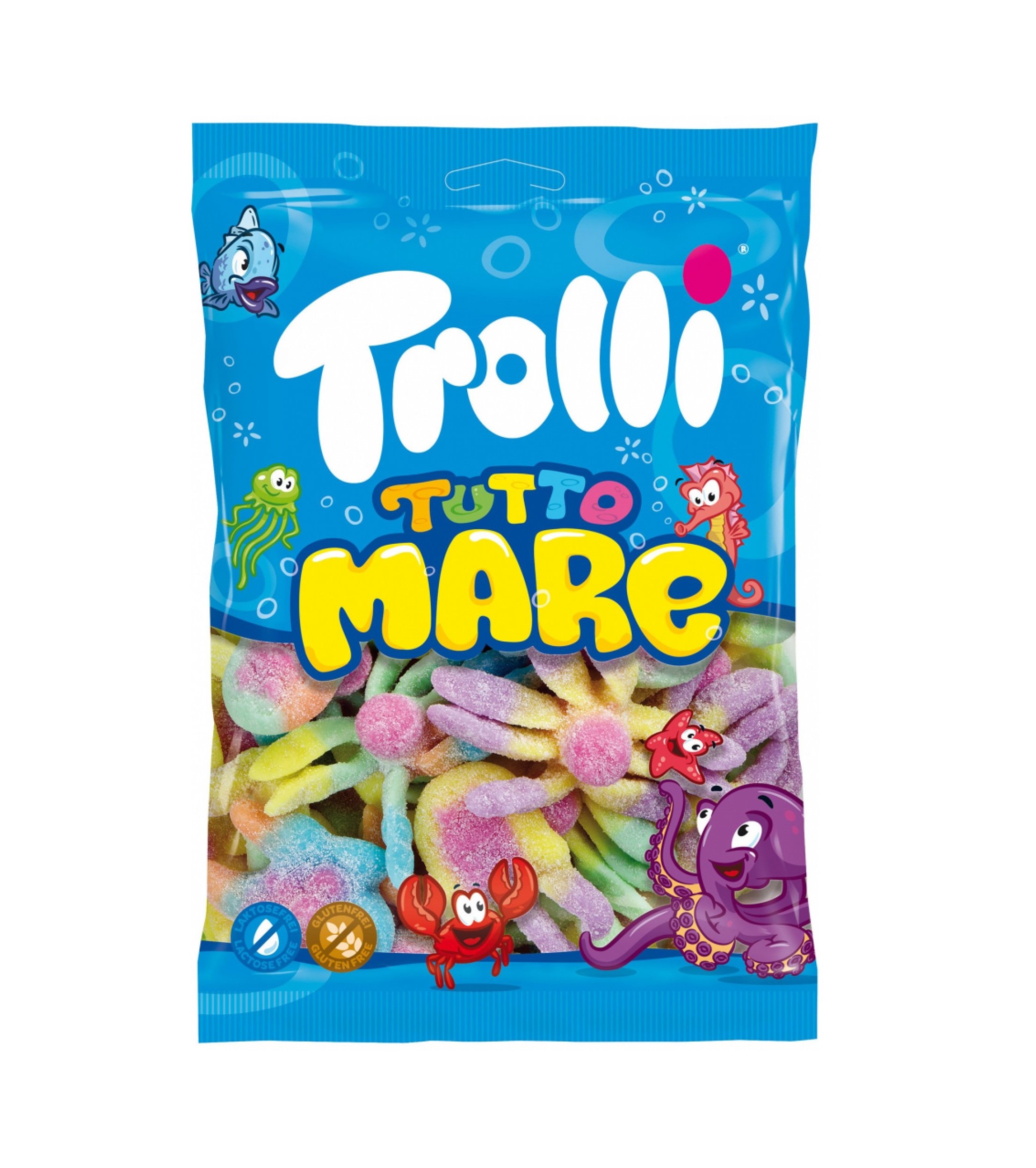 Trolli Tutto Mare – kyselé želatinové mořské plody - sáček 175g