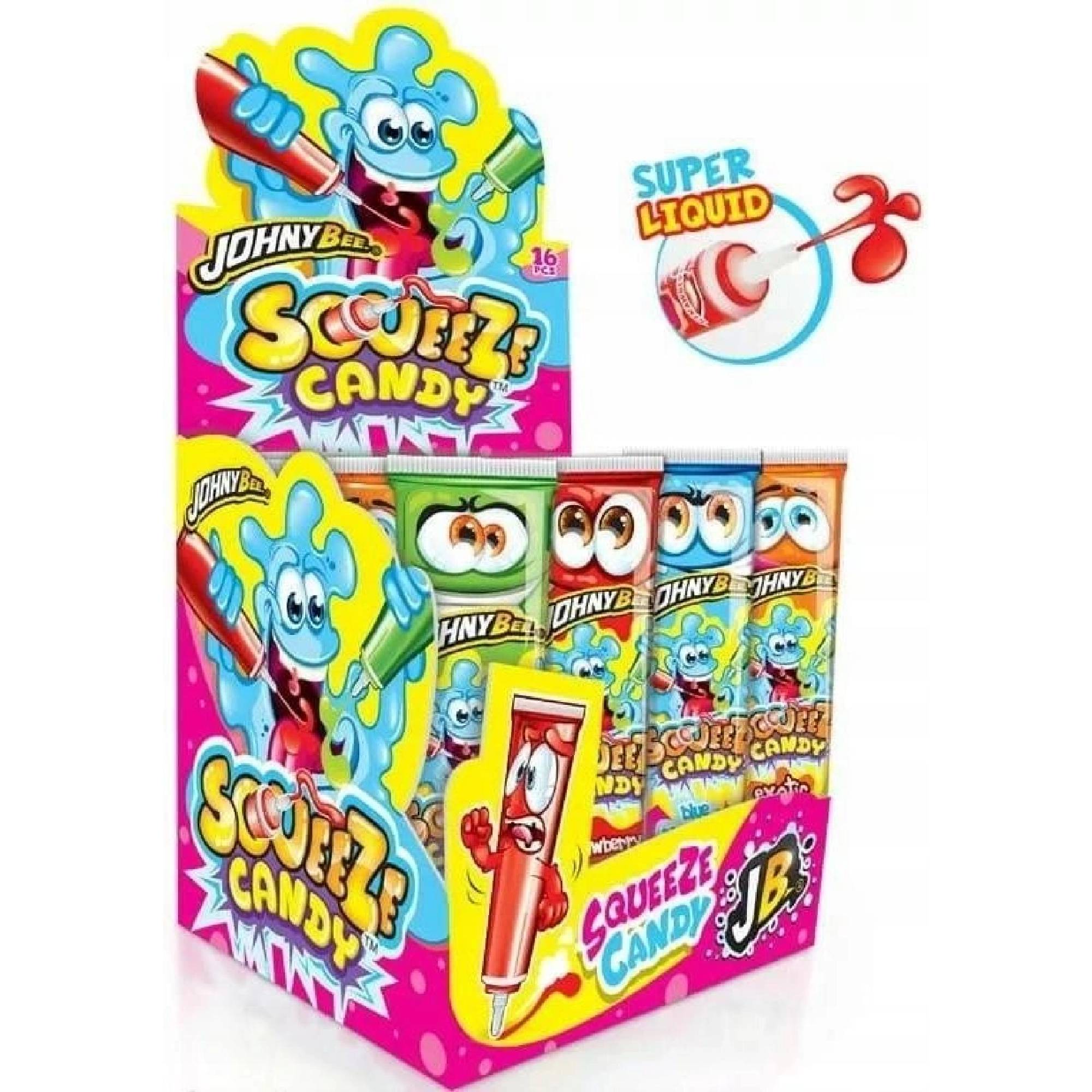 JB SQUEEZE CANDY GEL – ovocný gel v tubě 44g