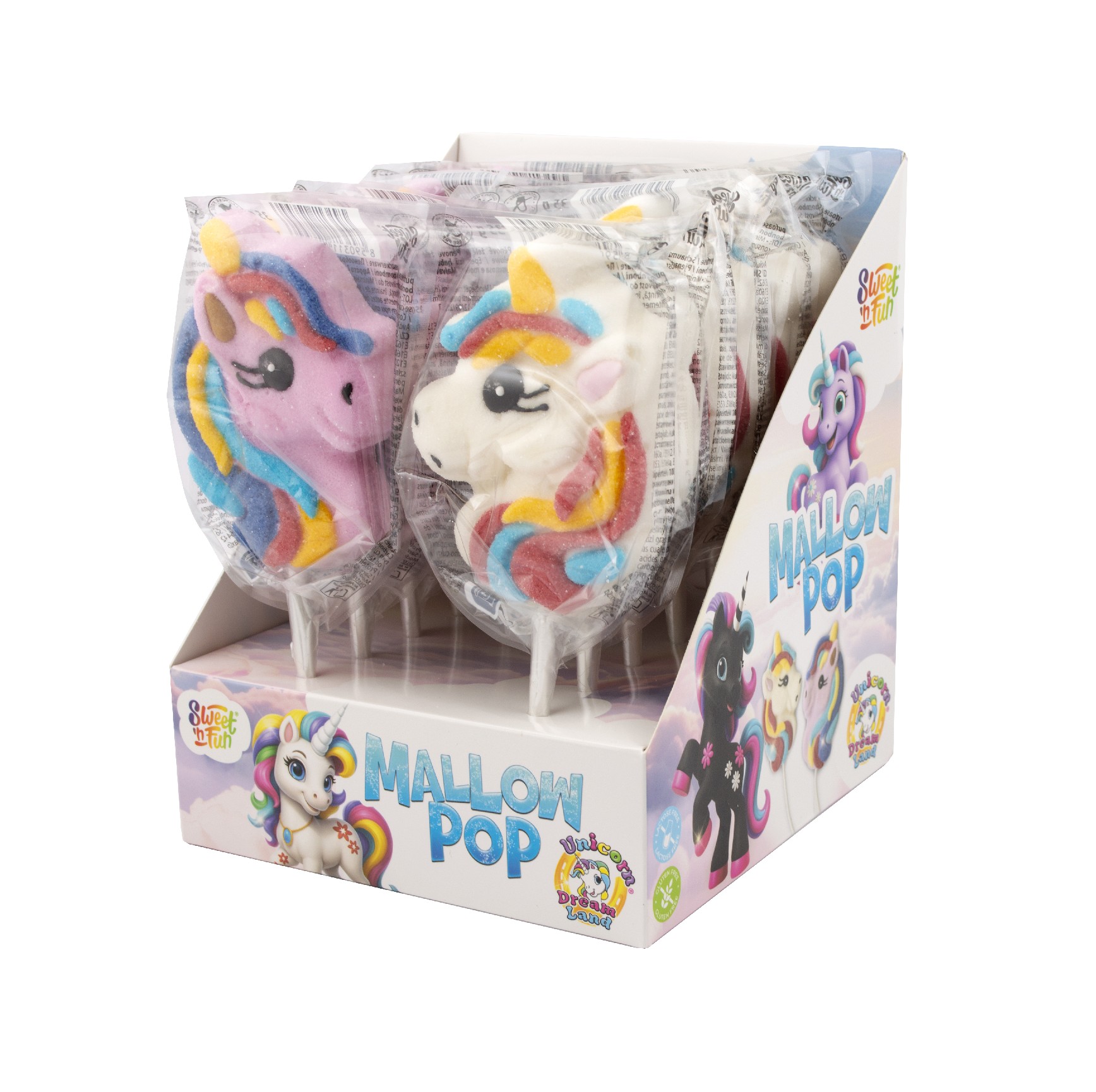 UNICORN  Marshmallow lízátka 35g