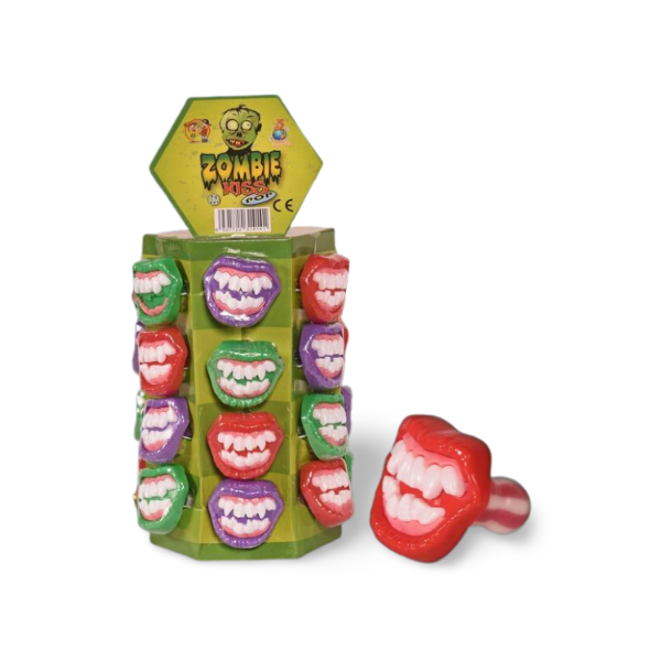 Lízátko ZOMBIE KISS zuby 15g