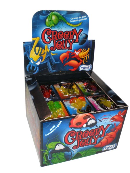 Hmyzí želé příšerky balené 11g