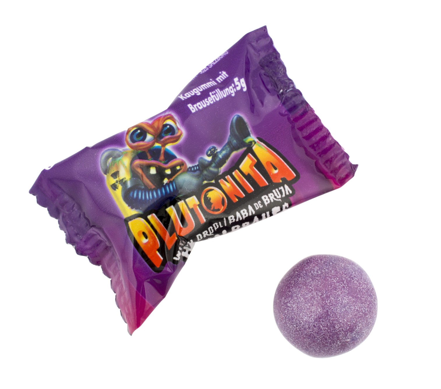 Žvýkačky Plutonita Hexen Brause
