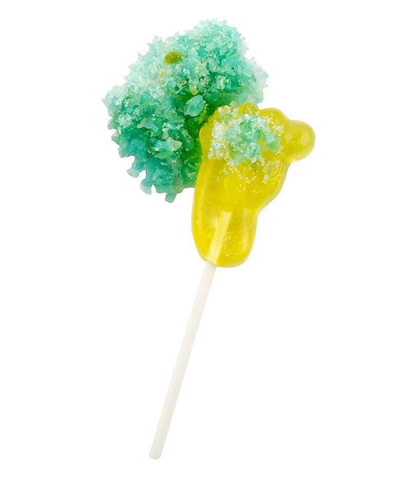 Lízátka ruce + nohy s práskacím práškem 13g