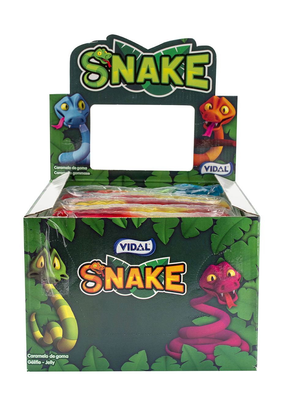 Obří želé hadi 66g