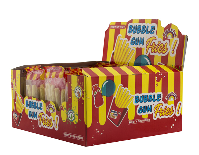 Bubble Gum Fries - Žvýkačky hranolky 15g 