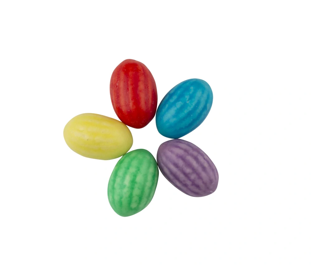 Ovocné žvýkačky - Melounky ovocné oválné 5g