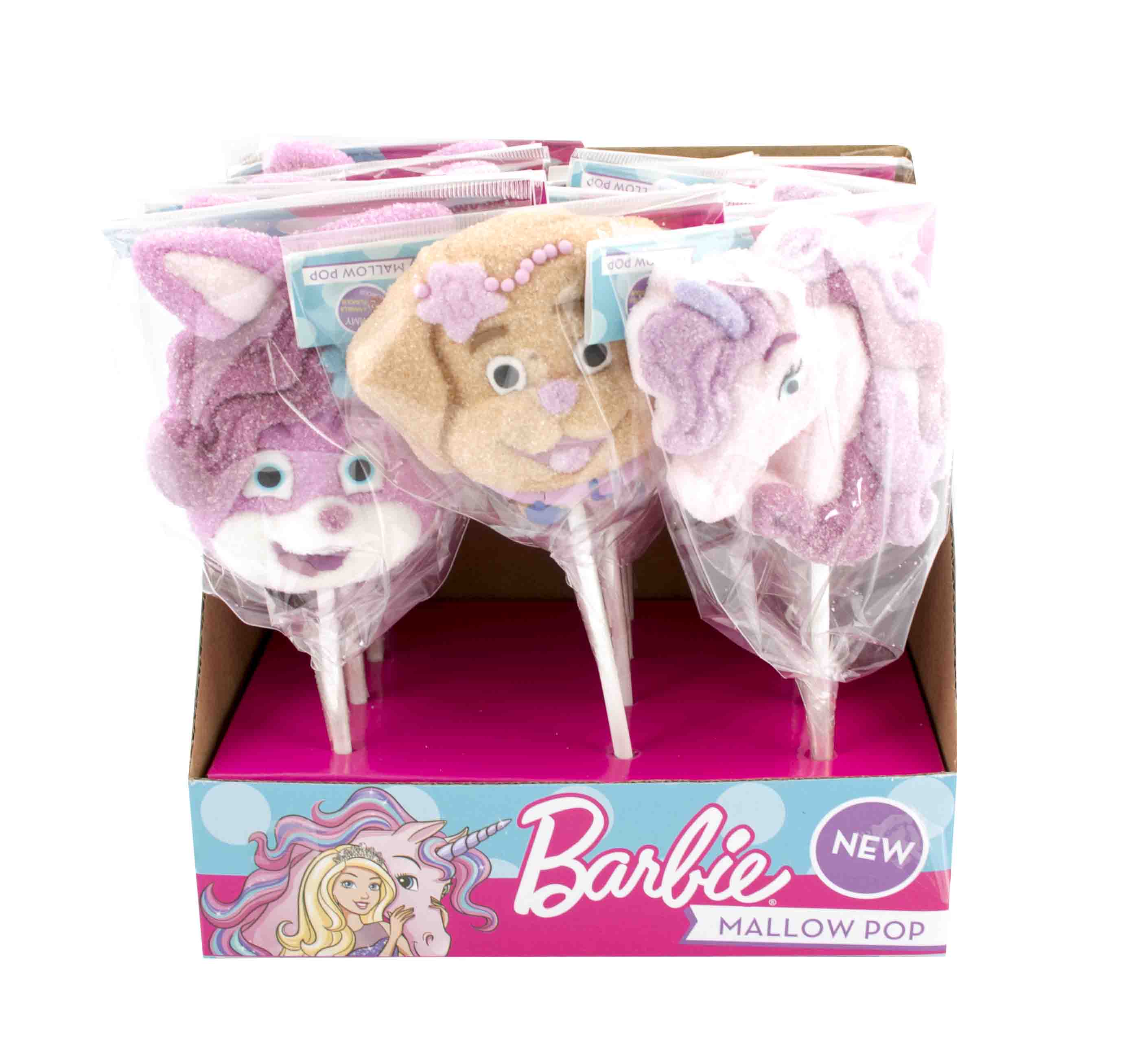 Barbie Marshmallow lízátka 35g