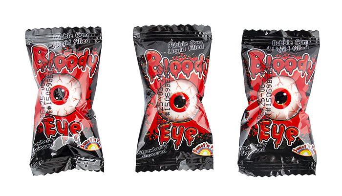 Žvýkačky Krvavé oko s náplní balené - 5g  Bloody Eye