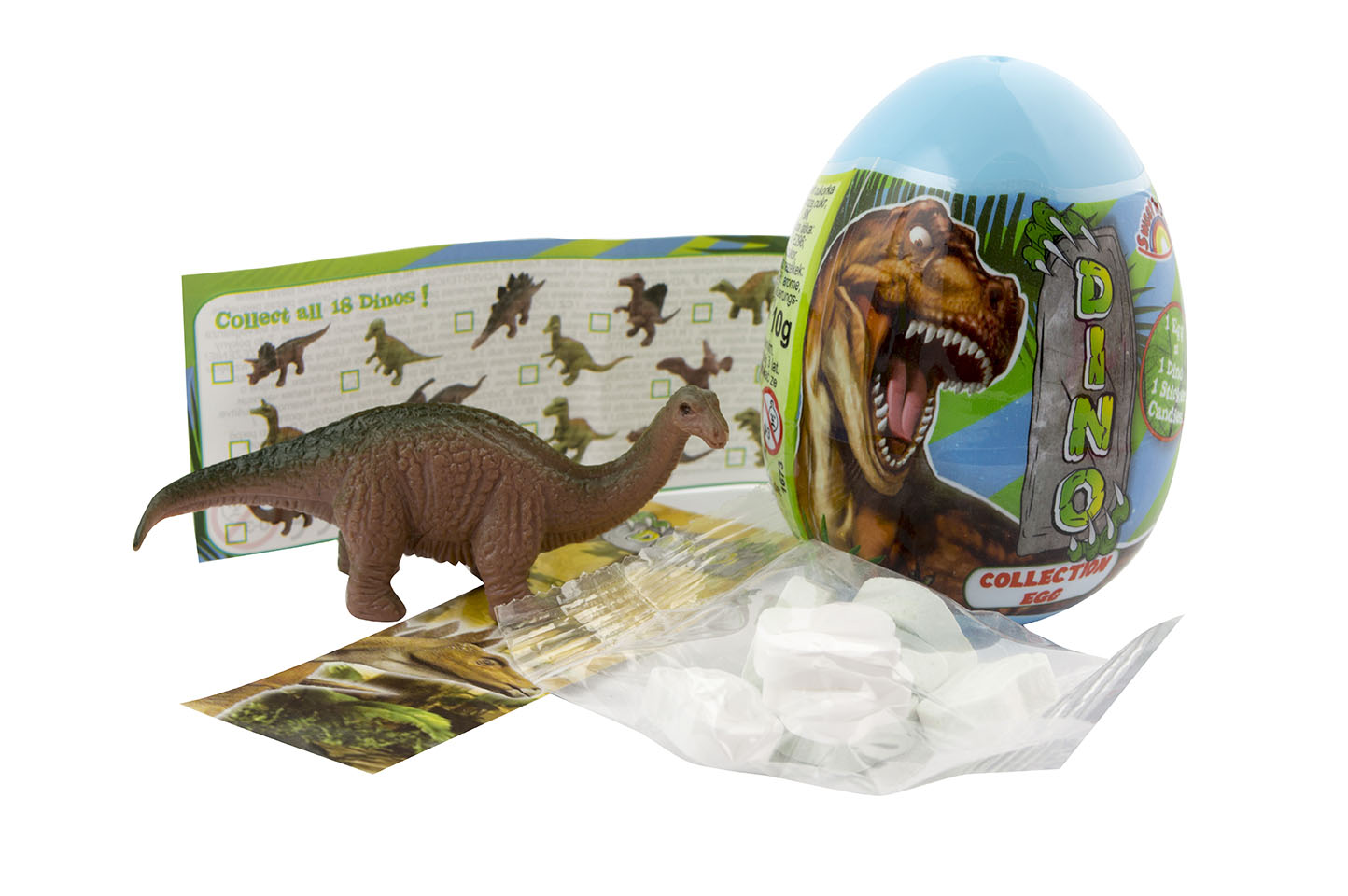 Dinosaur egg - vajíčko s překvapením a cukrovinkou 10g