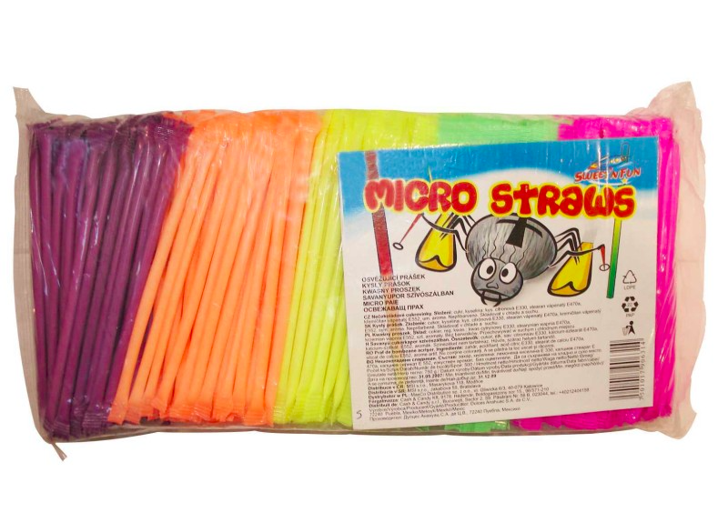 Mega brčka s ovocným práškem 40cm