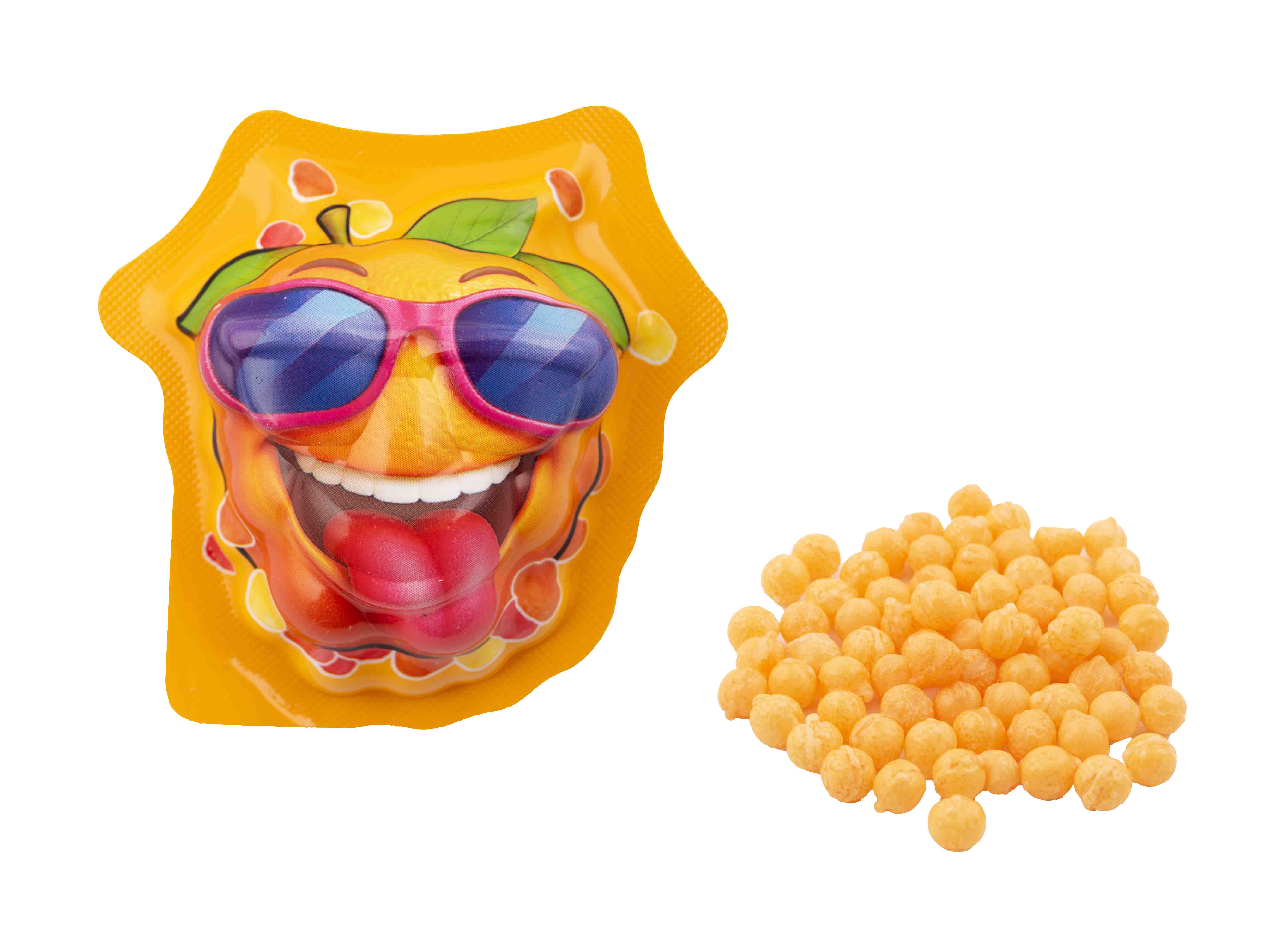 Fruit chrunchy chewies - ovocné žvýkací bonbónky 12g