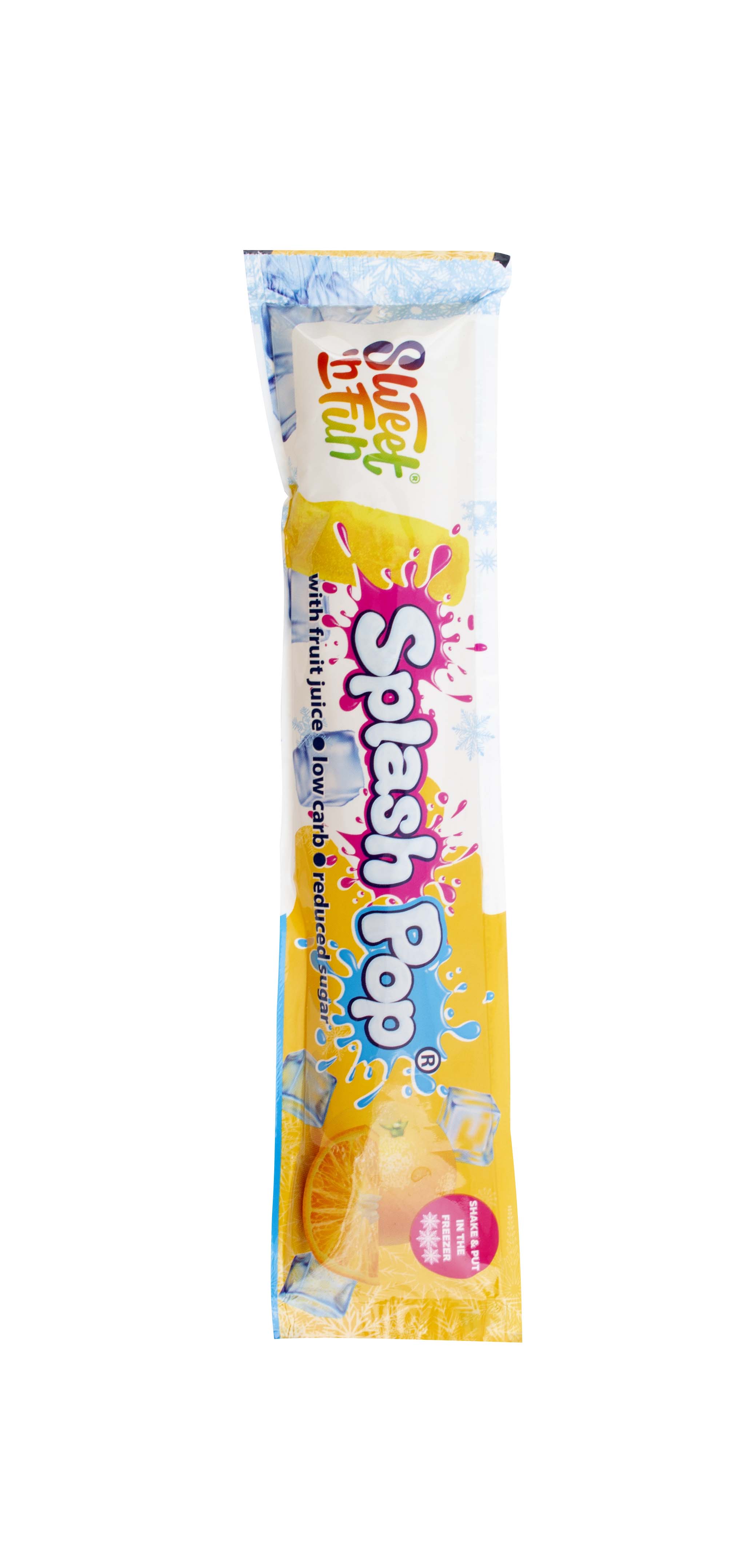 Vodová zmrzlina s ovocným podílem Splash Pop 50ml