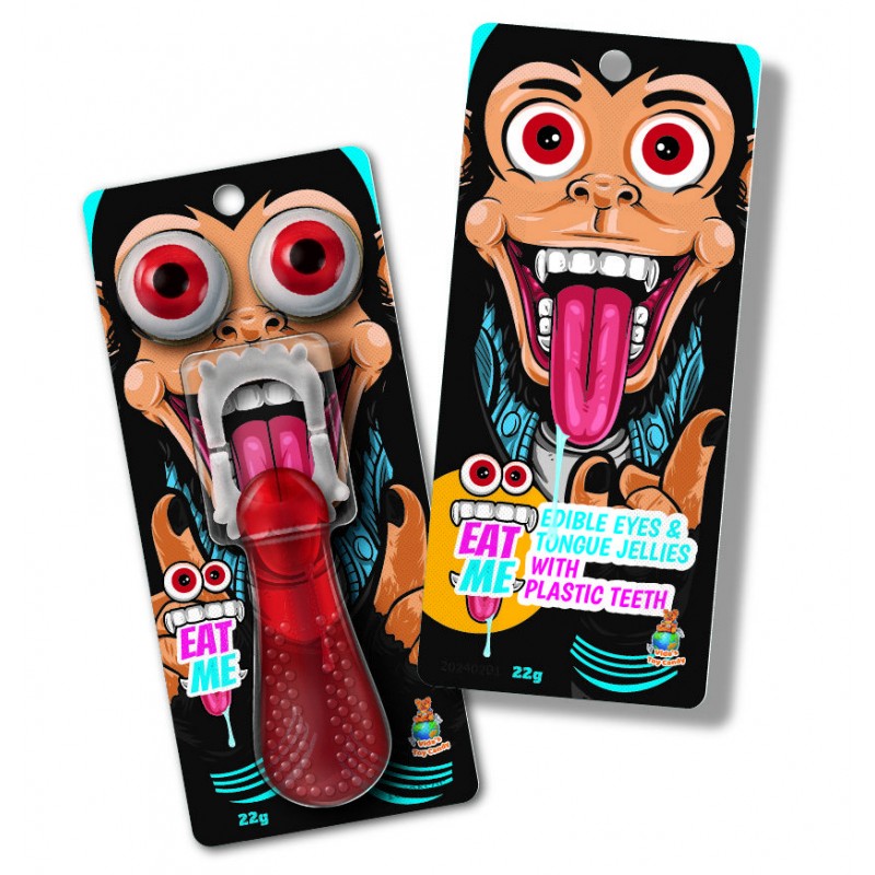 EAT ME – želatinové zuby, oči a jazyk 25g