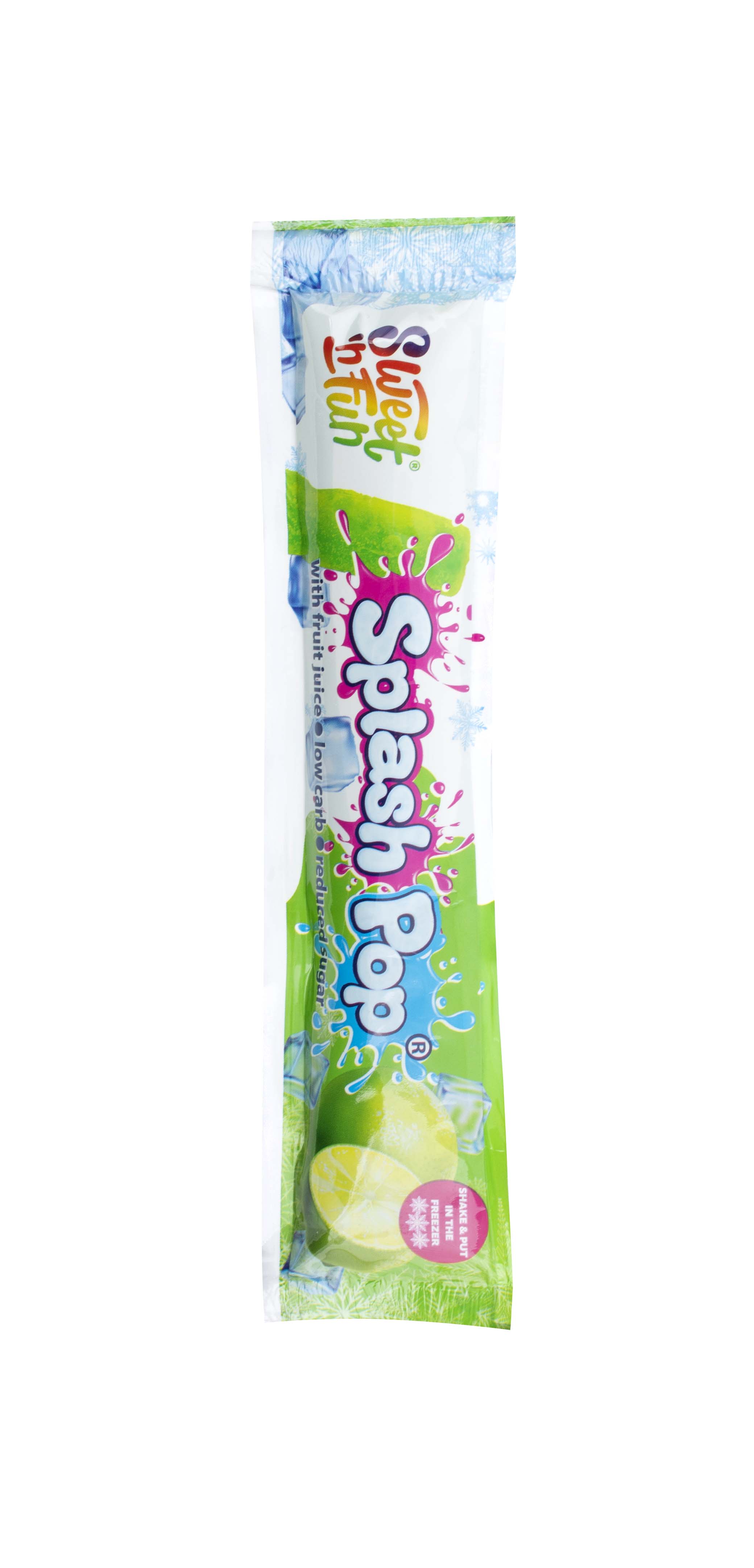 Vodová zmrzlina s ovocným podílem Splash Pop 50ml