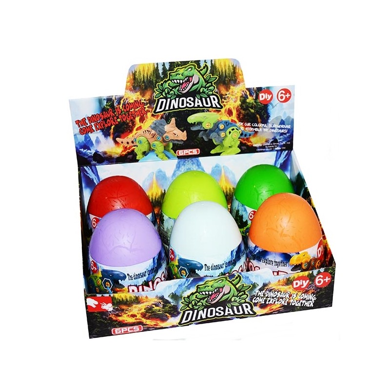 Diy Dinosaur Egg - obří vajíčko 18cm s překvapením a cukrovinkou 10g