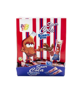 Žvýkačky Sweet'n Fun - Sour Cola bubble gum 5g