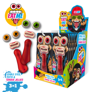 EAT ME – želatinové zuby, oči a jazyk 25g